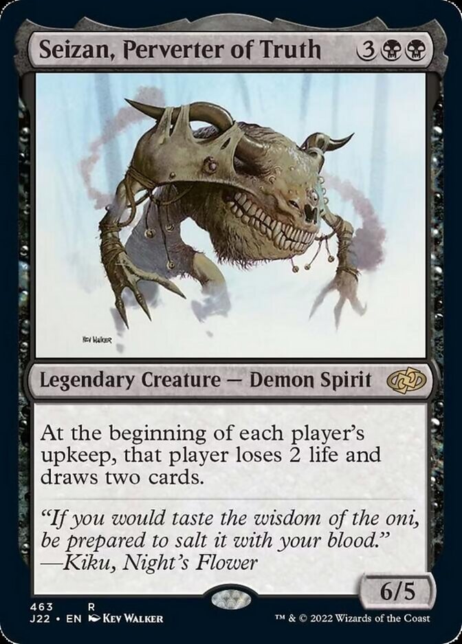 Seizan, Perverter of Truth [Jumpstart 2022] Magic: The Gathering