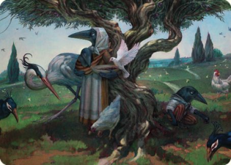 Kindred Discovery Art Card [Commander Legends: Battle for Baldur's Gate Art Series] Magic: The Gathering