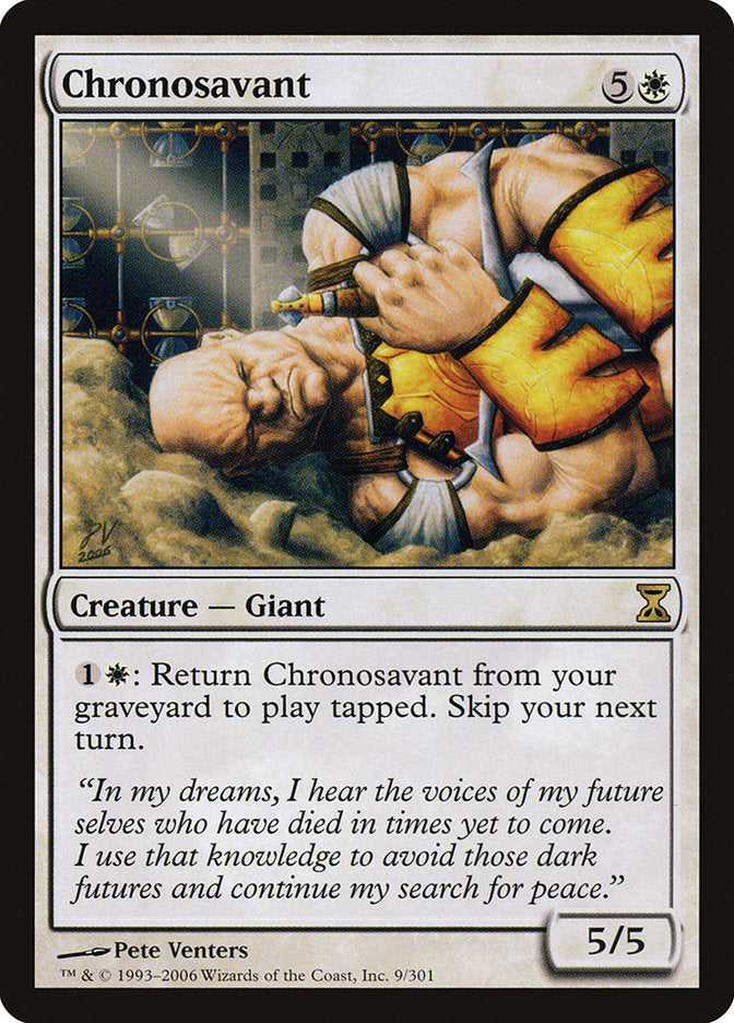 Chronosavant [Time Spiral] Magic: The Gathering