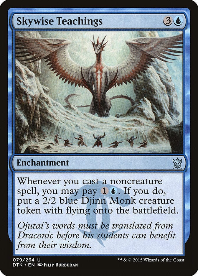 Skywise Teachings [Dragons of Tarkir] Magic: The Gathering