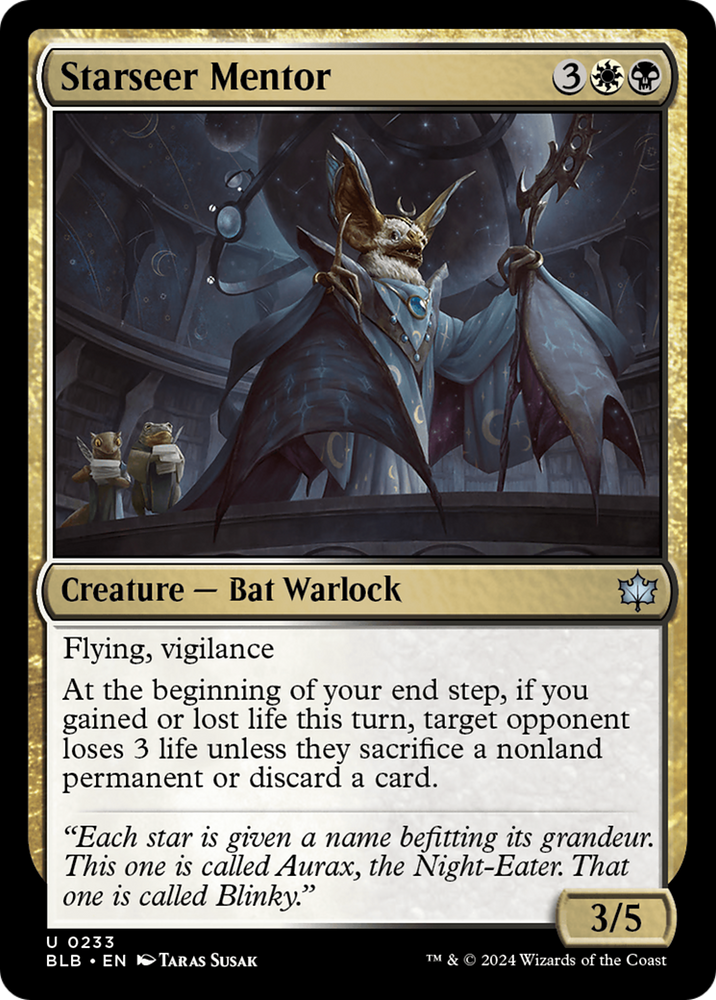 Starseer Mentor [Bloomburrow] Magic: The Gathering