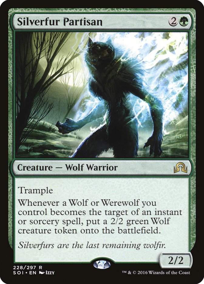 Silverfur Partisan [Shadows over Innistrad] Magic: The Gathering