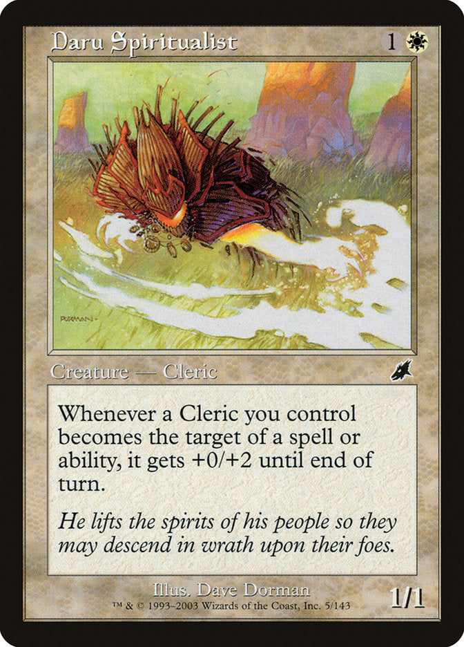 Daru Spiritualist [Scourge] Magic: The Gathering