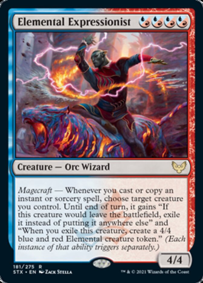 Elemental Expressionist [Strixhaven: School of Mages] Magic: The Gathering