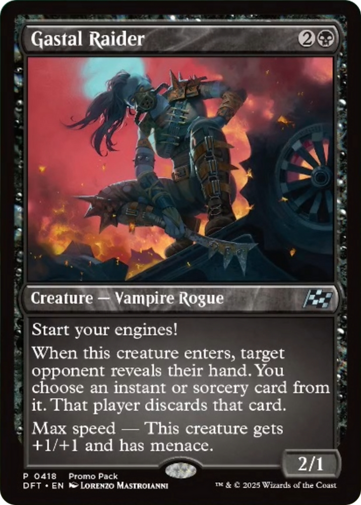 Gastal Raider (Promo Pack) [Aetherdrift Promos] Magic: The Gathering