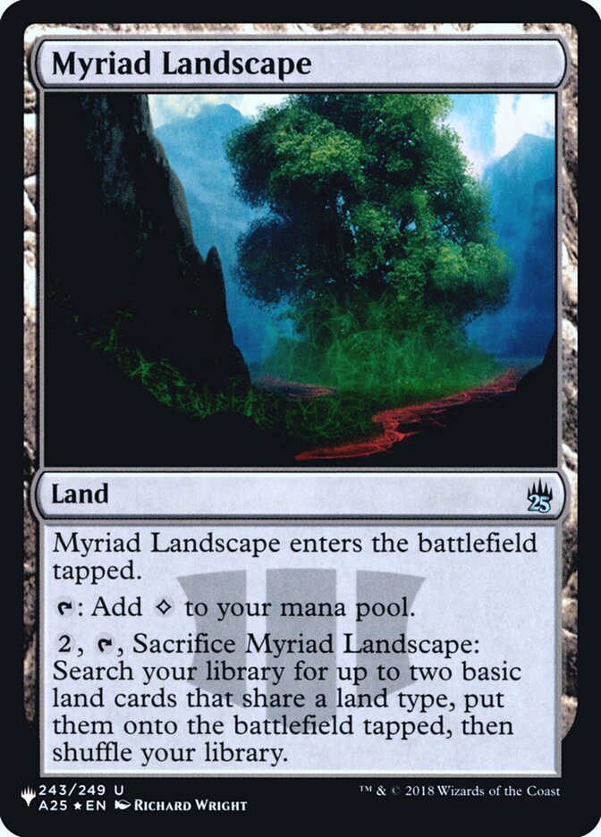 Myriad Landscape [Secret Lair: Heads I Win, Tails You Lose] Magic: The Gathering