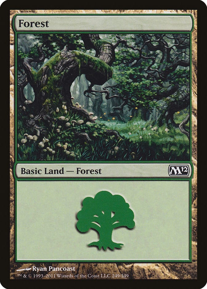 Forest (249) [Magic 2012] Magic: The Gathering