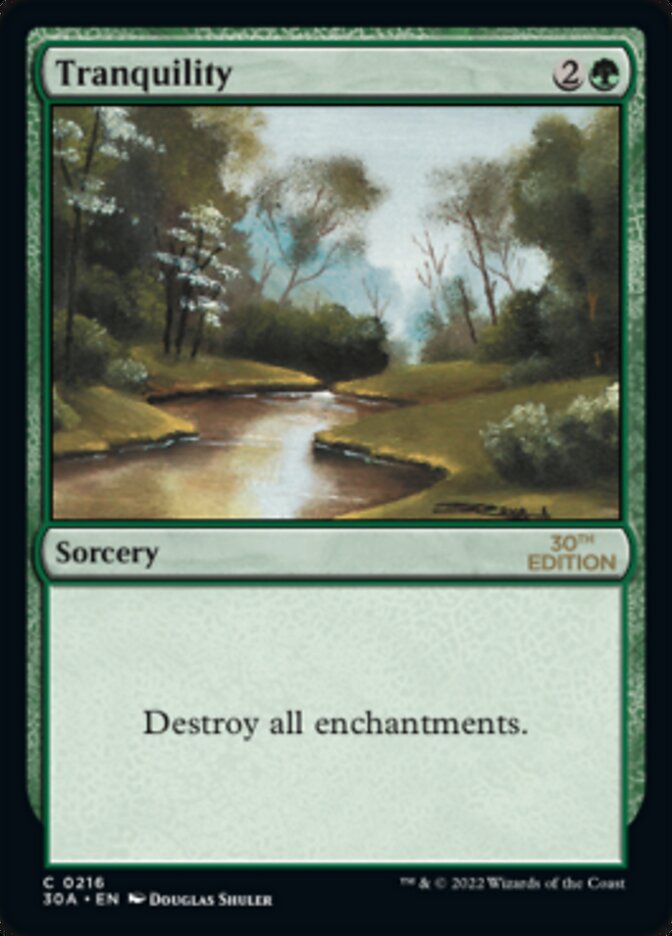 Tranquility [30th Anniversary Edition] Magic: The Gathering