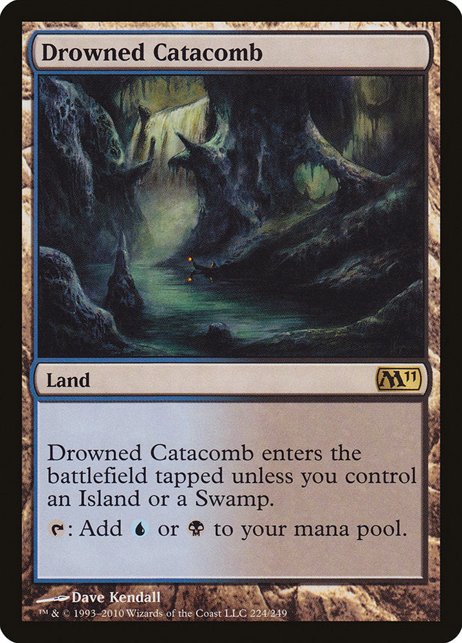 Drowned Catacomb [Magic 2011] Magic: The Gathering