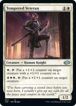 Tempered Veteran [Jumpstart 2022] Magic: The Gathering