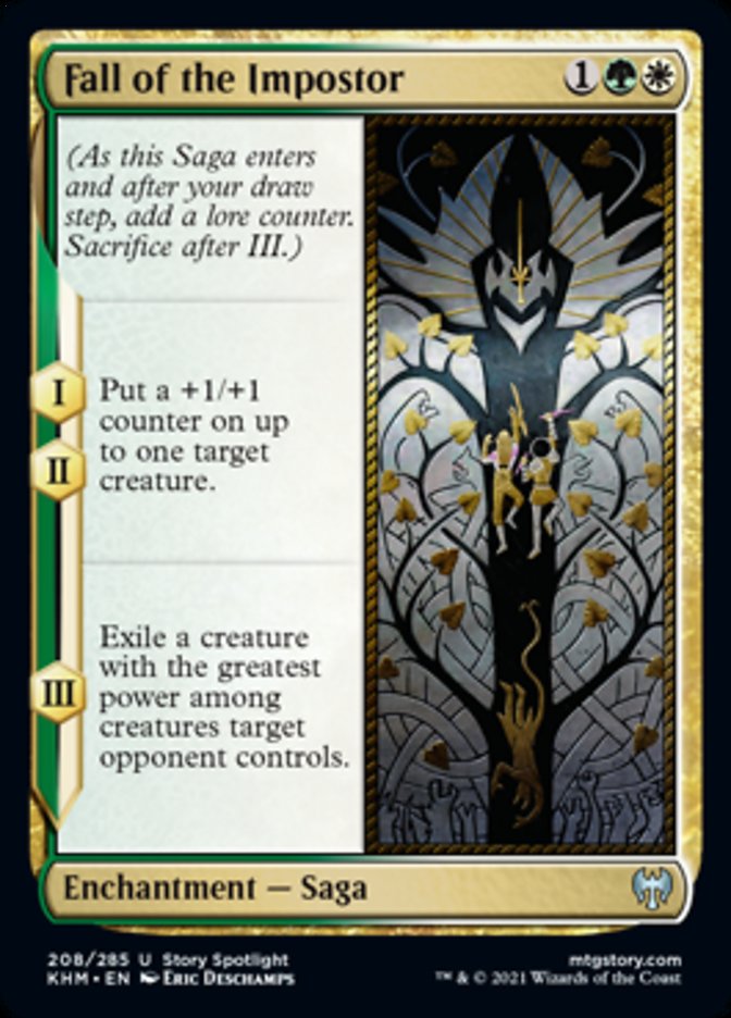 Fall of the Impostor [Kaldheim] Magic: The Gathering