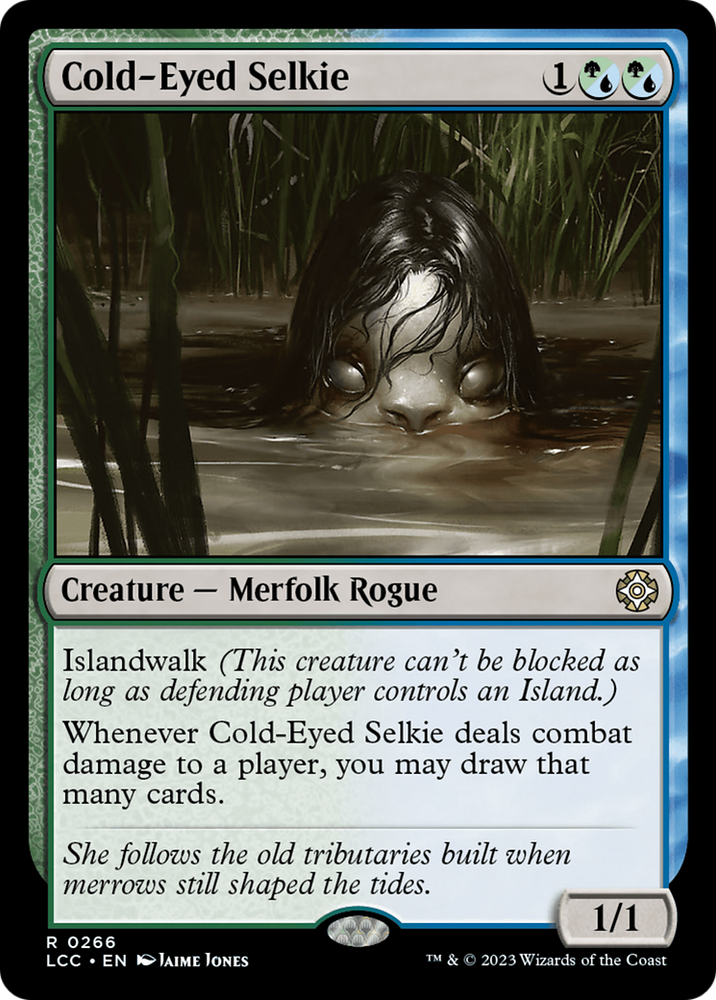 Cold-Eyed Selkie [The Lost Caverns of Ixalan Commander] Magic: The Gathering