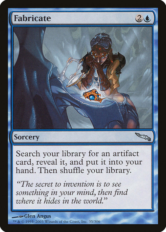 Fabricate [Mirrodin] Magic: The Gathering