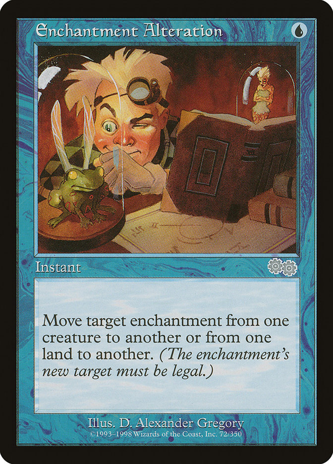 Enchantment Alteration [Urza's Saga] Magic: The Gathering