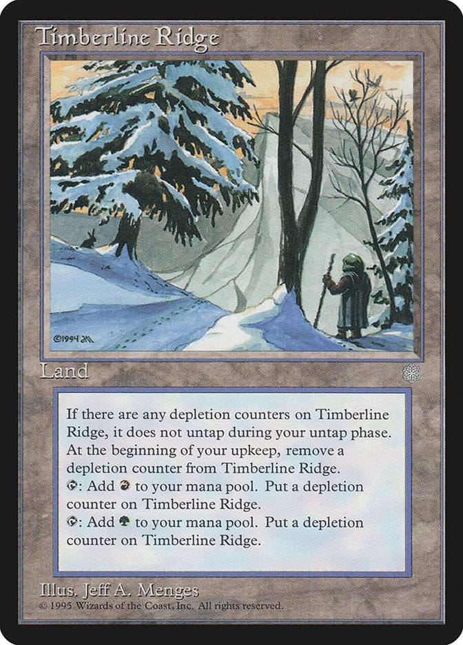 Timberline Ridge [Ice Age] Magic: The Gathering
