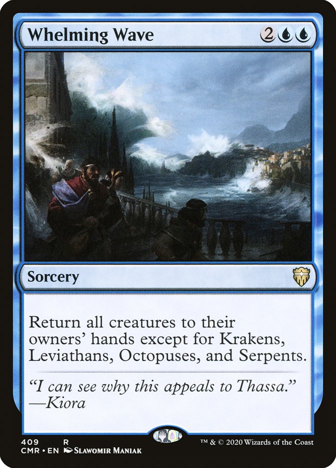 Whelming Wave [Commander Legends] Magic: The Gathering