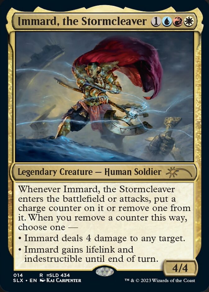Immard, the Stormcleaver [Secret Lair: Universes Within] Magic: The Gathering
