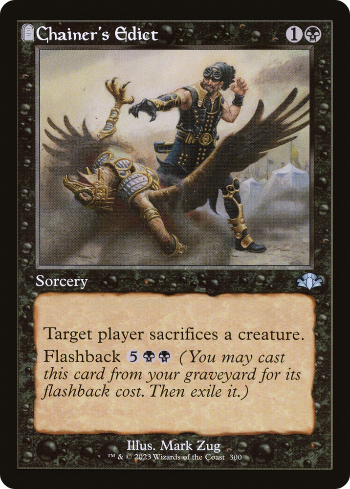 Chainer's Edict (Retro) [Dominaria Remastered] Magic: The Gathering