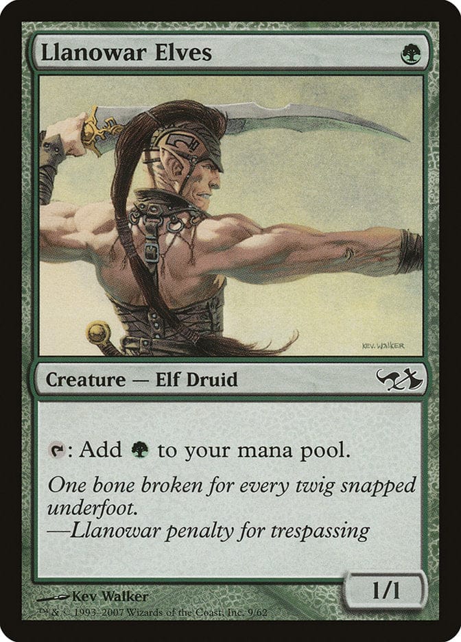 Llanowar Elves [Duel Decks: Elves vs. Goblins] Magic: The Gathering
