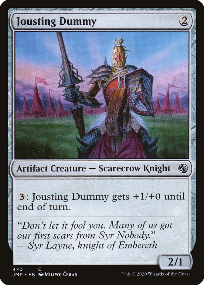 Jousting Dummy [Jumpstart] Magic: The Gathering
