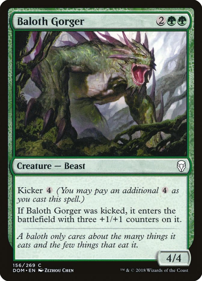 Baloth Gorger [Dominaria] Magic: The Gathering