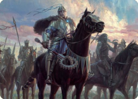 Shanid, Sleepers' Scourge Art Card [Dominaria United Art Series] Magic: The Gathering