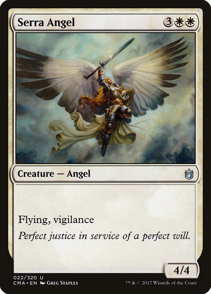 Serra Angel [Commander Anthology] Magic: The Gathering