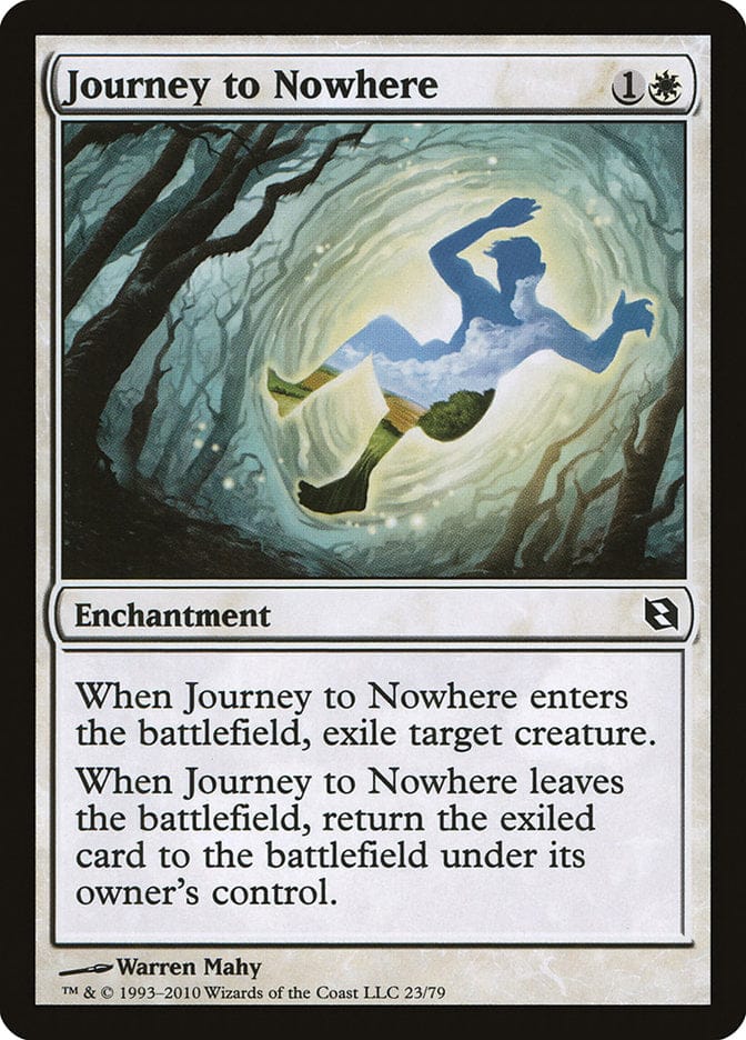 Journey to Nowhere [Duel Decks: Elspeth vs. Tezzeret] Magic: The Gathering