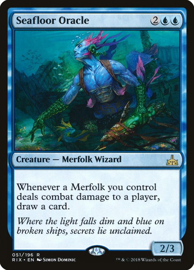 Seafloor Oracle [Rivals of Ixalan] Magic: The Gathering