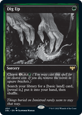 Dig Up [Innistrad: Double Feature] Magic: The Gathering