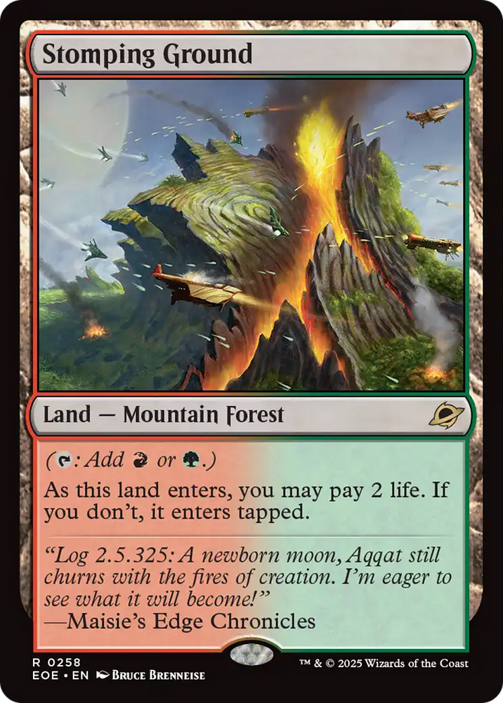 Stomping Ground [Edge of Eternities] Magic: The Gathering