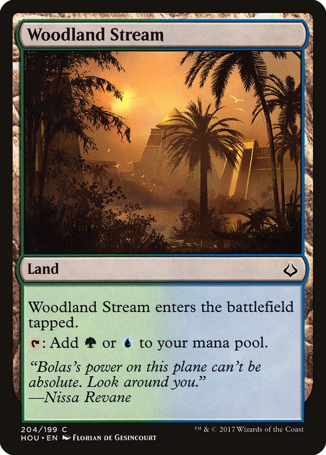 Woodland Stream [Hour of Devastation] Magic: The Gathering