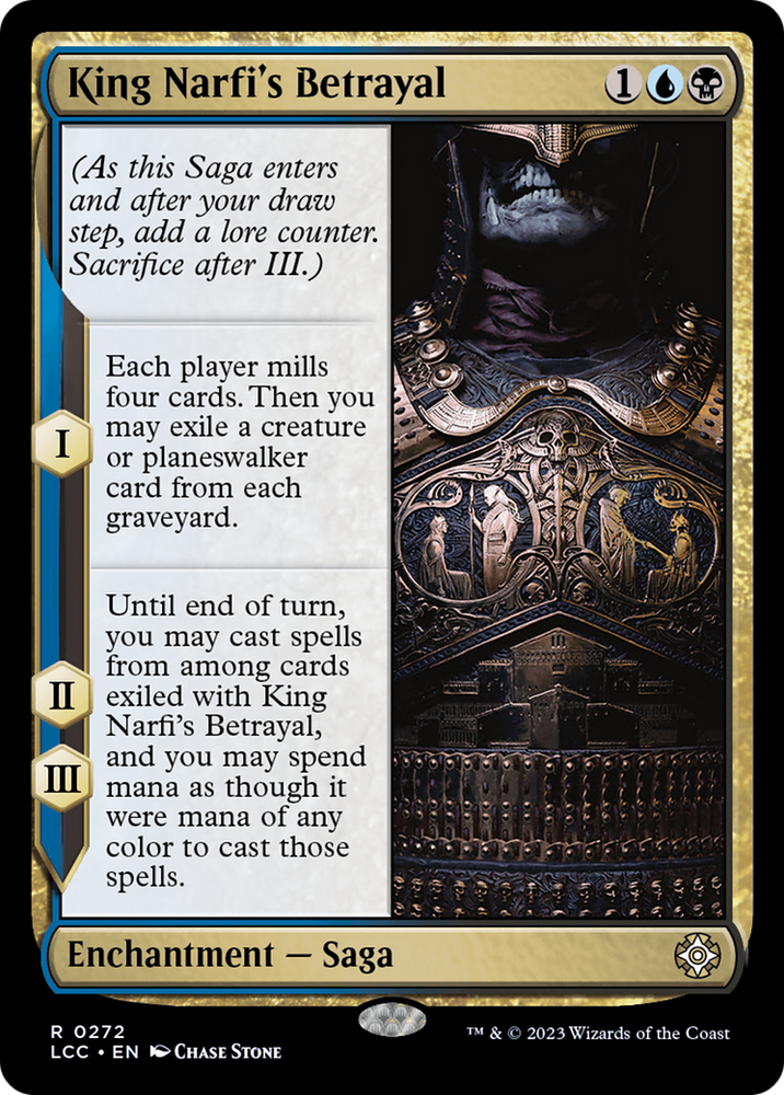 King Narfi's Betrayal [The Lost Caverns of Ixalan Commander] Magic: The Gathering