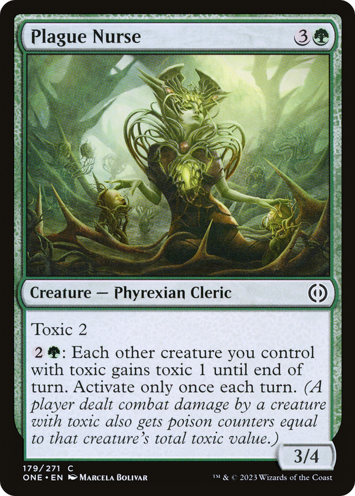 Plague Nurse [Phyrexia: All Will Be One] Magic: The Gathering
