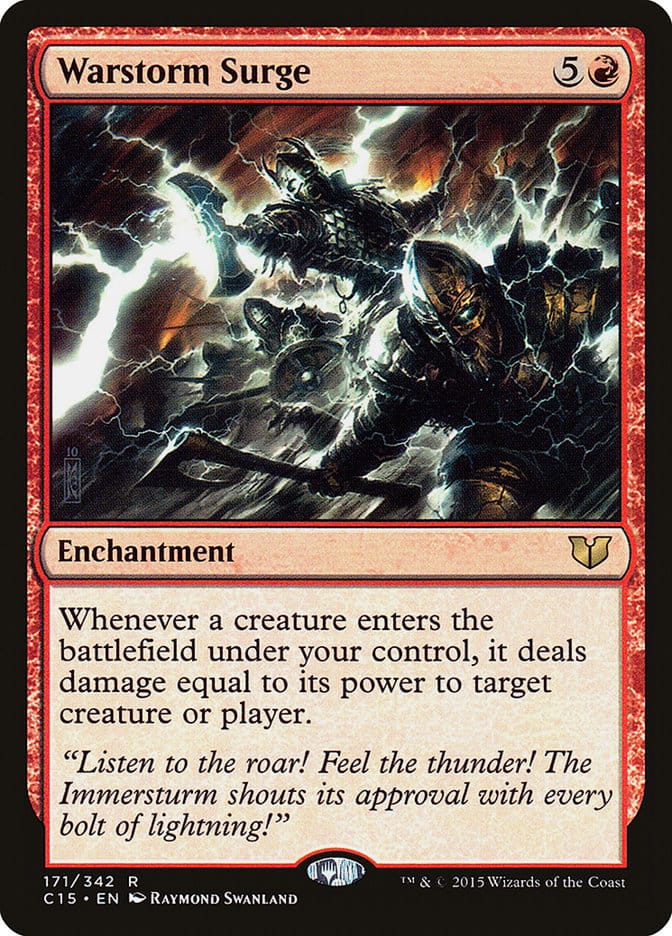 Warstorm Surge [Commander 2015] Magic: The Gathering