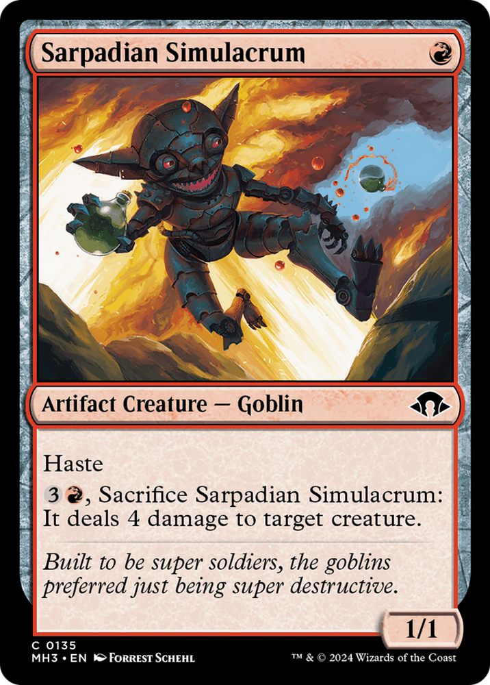 Sarpadian Simulacrum [Modern Horizons 3] Magic: The Gathering