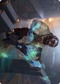 Koll, the Forgemaster Art Card [Kaldheim Art Series] Magic: The Gathering