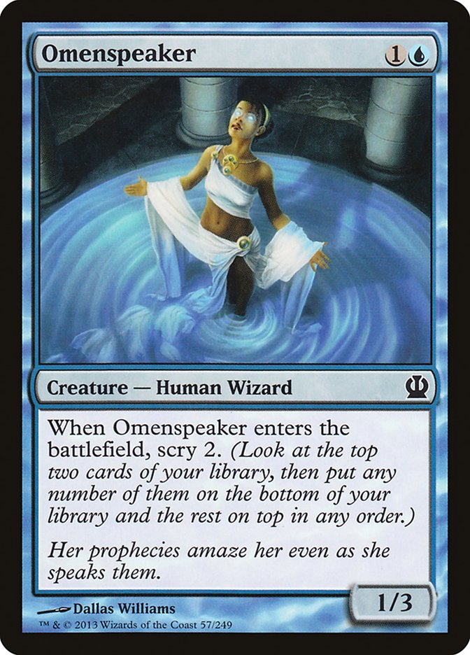 Omenspeaker [Theros] Magic: The Gathering