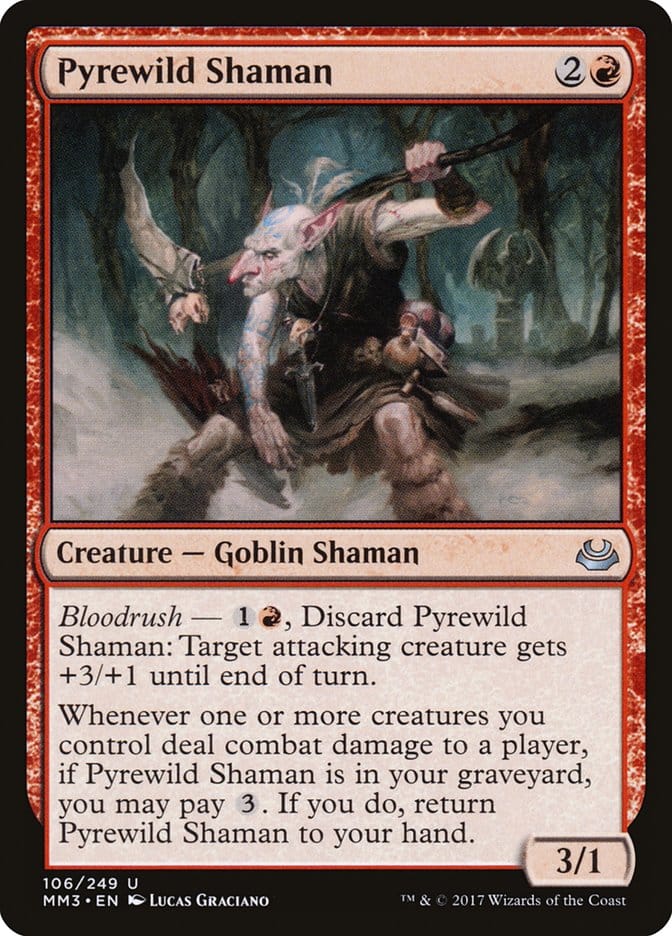 Pyrewild Shaman [Modern Masters 2017] Magic: The Gathering