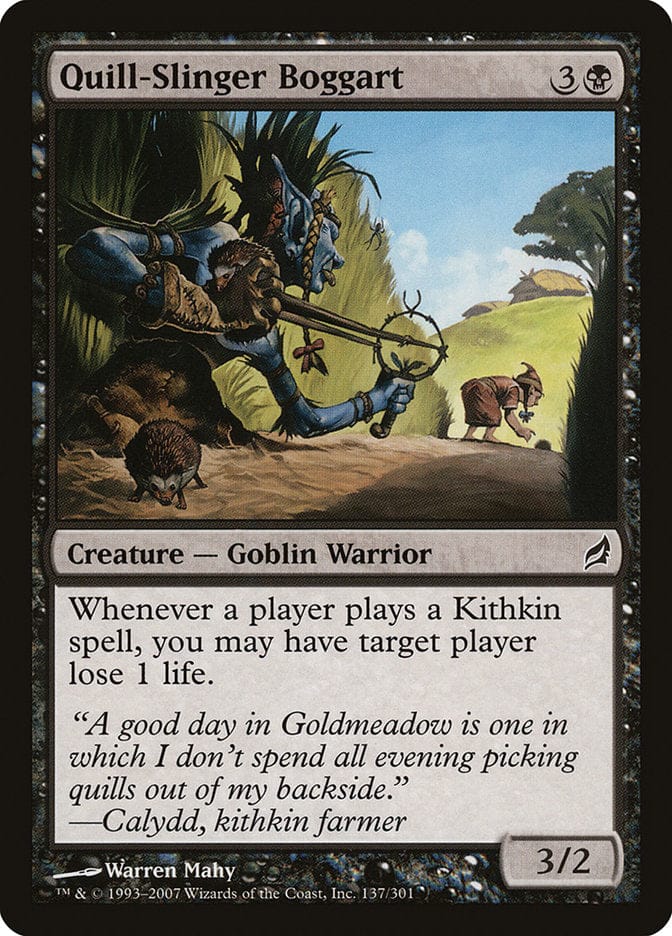 Quill-Slinger Boggart [Lorwyn] Magic: The Gathering