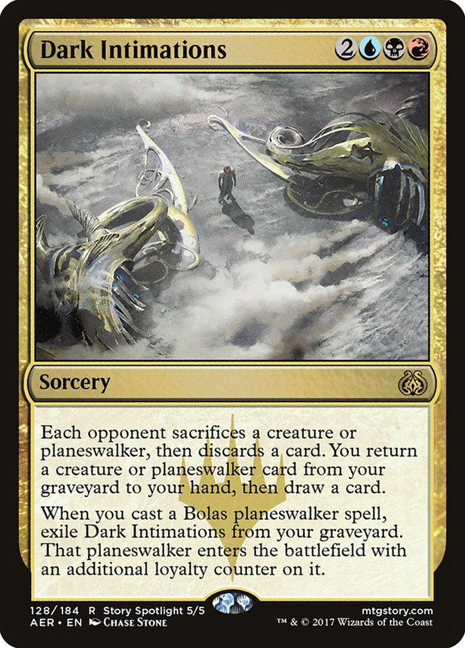Dark Intimations [Aether Revolt] Magic: The Gathering