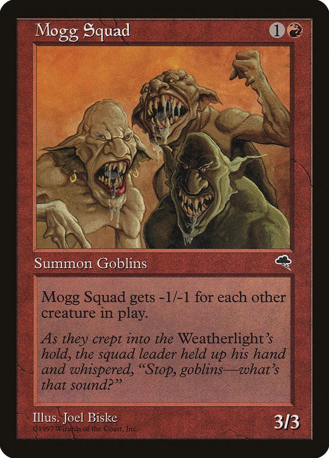 Mogg Squad [Tempest] Magic: The Gathering