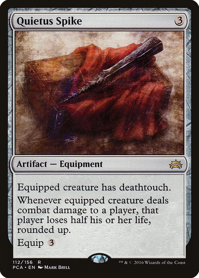 Quietus Spike [Planechase Anthology] Magic: The Gathering