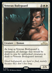 Veteran Bodyguard [30th Anniversary Edition] Magic: The Gathering