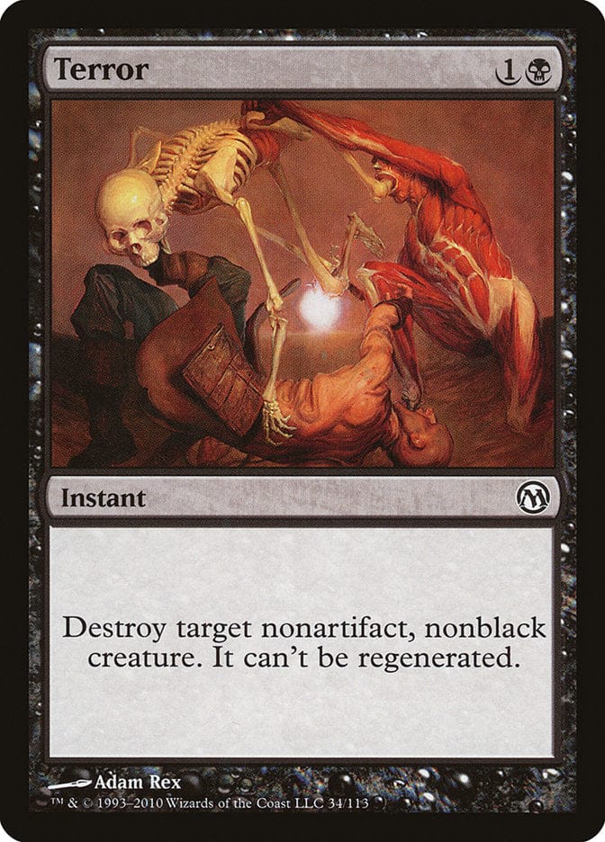 Terror [Duels of the Planeswalkers] Magic: The Gathering
