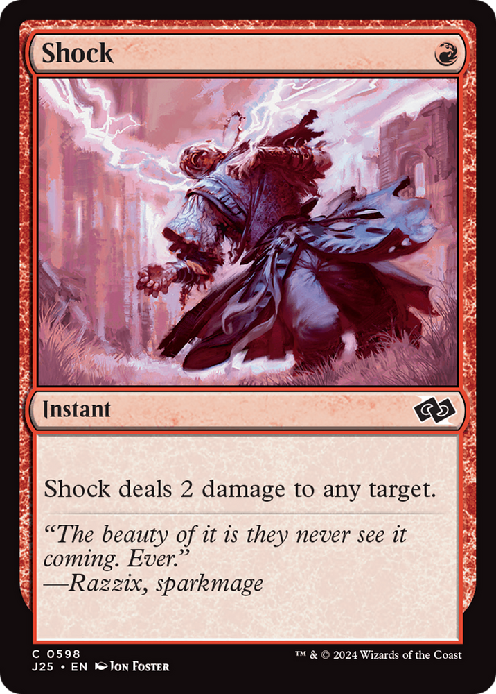 Shock [Foundations Jumpstart] Magic: The Gathering