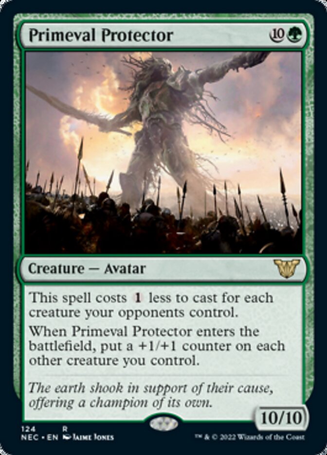 Primeval Protector [Kamigawa: Neon Dynasty Commander] Magic: The Gathering