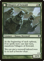 Villagers of Estwald // Howlpack of Estwald [Innistrad] Magic: The Gathering