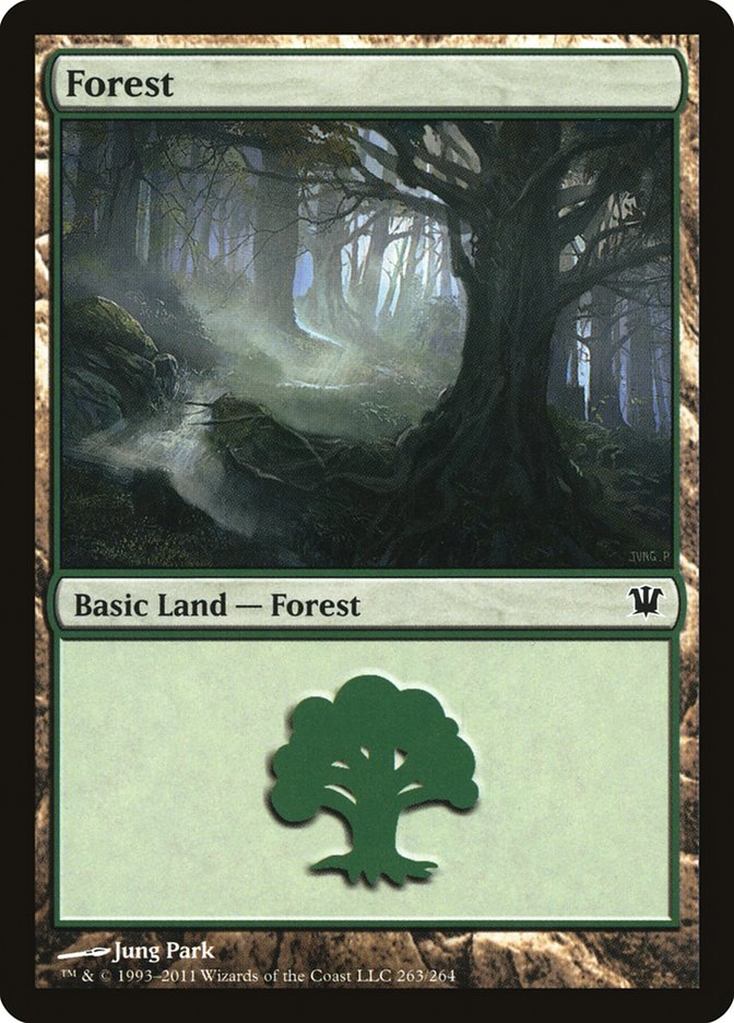 Forest (263) [Innistrad] Magic: The Gathering