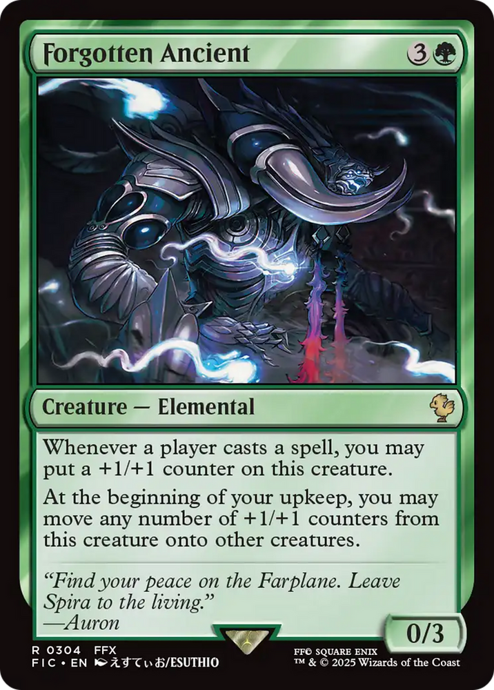 Forgotten Ancient [FINAL FANTASY Commander] Magic: The Gathering
